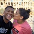Giannis Antetokounmpo et sa compagne Mariah devant le Colisée à Rome, photo Instagram du 20 juillet 2018.   