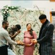 Giannis Antetokounmpo et sa compagne Mariah, alors enceinte de leur fils Charles, en janvier 2020 lors de la babyshower organisée en l'honneur de leur premier enfant. Photo Instagram.   