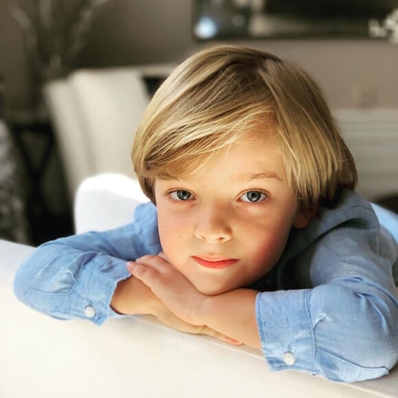 Le prince Nicolas de Suède, photo partagée sur Instagram par sa mère la princesse Madeleine de Suède pour son 4e anniversaire le 15 juin 2019