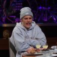 Justin Bieber a préféré manger un yaourt aux fourmis et aux scorpions plutôt que de se raser la moustache lors d'un jeu sur le plateau de l'émission "The Late Late Show", animé par J. Corden. Los Angeles. Le 20 février 2020