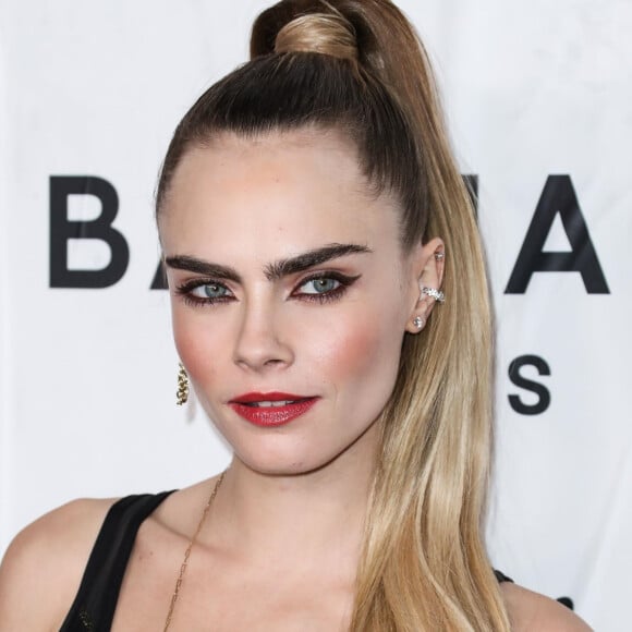 Cara Delevingne à la soirée "Puma x Balmain" à Los Angeles, le 21 novembre 2019 21/11/2019 - Los Angeles