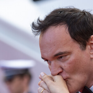 Quentin Tarantino et sa femme Daniella Pick lors de la montée des marches de la cérémonie de clôture du 72ème Festival International du Film de Cannes, le 25 mai 2019.