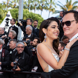 Quentin Tarantino et sa femme Daniella Pick - Montée des marches du film "Once upon a time... in Hollywood" lors du 72ème Festival International du Film de Cannes. Le 21 mai 2019 © Borde / Bestimage