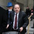 Harvey Weinstein quitte le tribunal après la fin de la troisième journée de délibérations à New York le 20 février 2020
