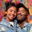 Kobe Bryant avec sa fille Gianna, le 3 septembre 2019.
