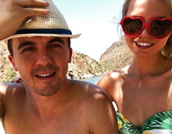 Frankie Muniz et sa chérie Paige Price, le 7 juillet 2018. Instagram.