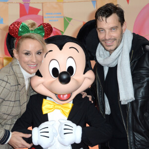 Exclusif - Elodie Gossuin et son mari Bertrand Lacherie - Célébration des 90 ans de magie avec Mickey à Disneyand Paris le 17 novembre 2018. © Veeren/Bestimage