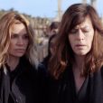 Ingrid Chauvin et Anne Caillon dans la série "Demain nous appartient", diffusée sur TF1.