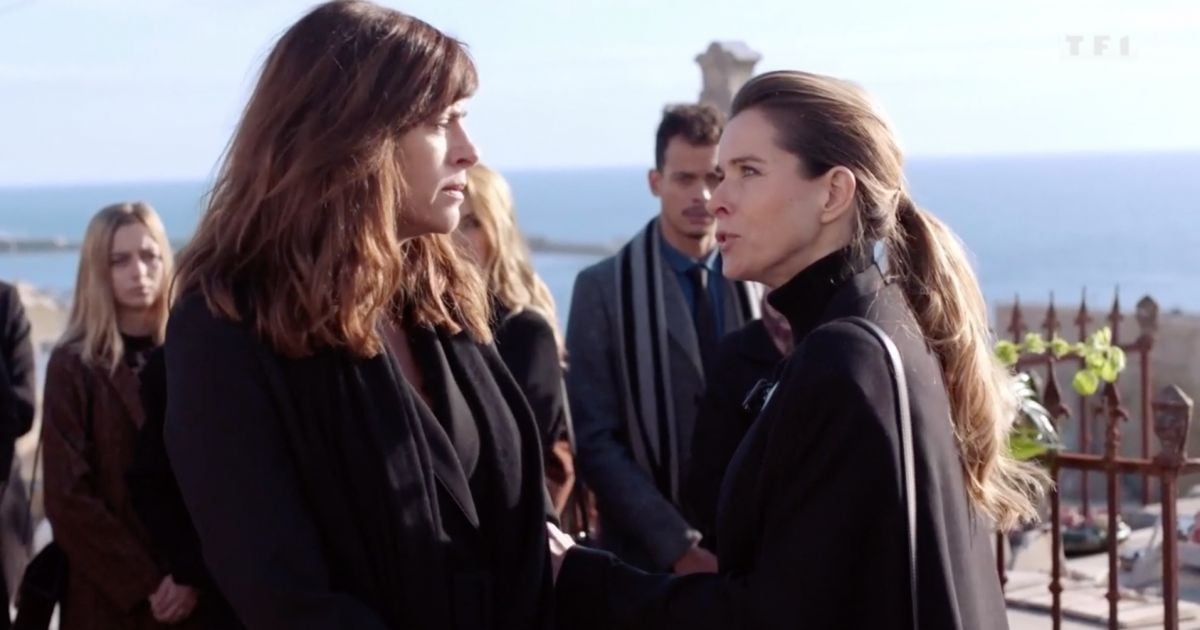 Qui Est Le Mari De Anne Caillon Samantha Rénier et Anne Caillon dans la série Demain nous appartient