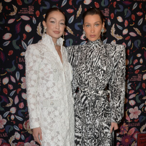 Gigi Hadid et sa soeur Bella Hadid assistent à la soirée de gala du Musée des Arts Décoratifs, avec Harper's Bazaar. Paris, le 26 février 2020. © Veeren Ramsamy / Bestimage