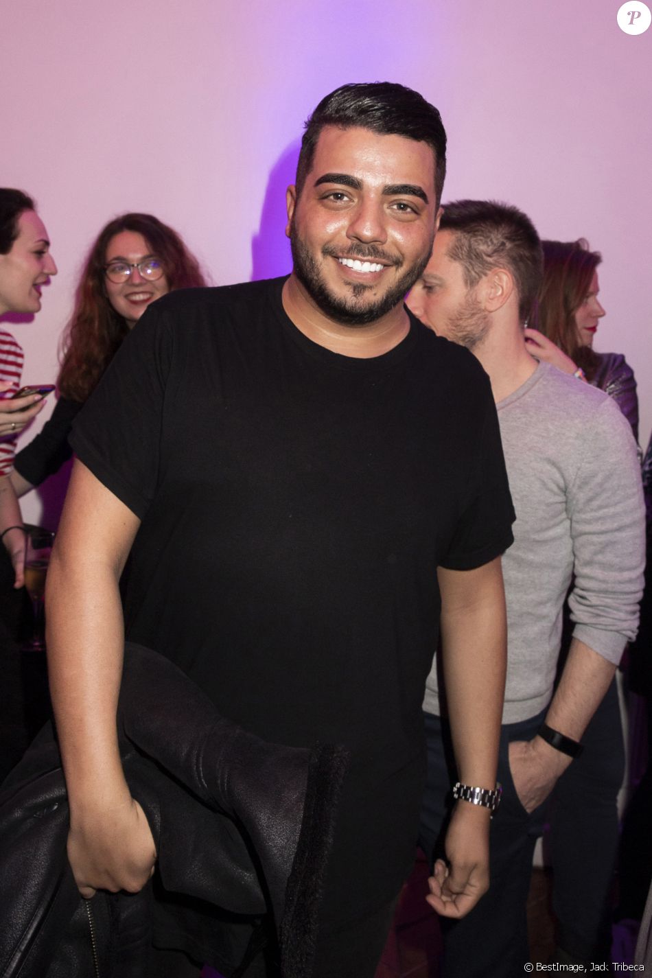 Love Island France Saison 2 Jaja (Jawad Moussaoui) lors du lancement de l'émission de téléréalité