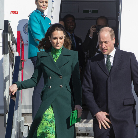 Kate Middleton et le prince William à Dublin, en République d'Irlande, le 3 mars 2020.