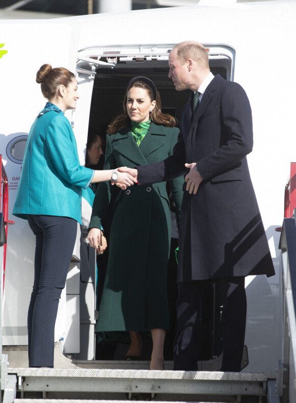 Kate Middleton et le prince William à Dublin, en République d'Irlande, le 3 mars 2020.