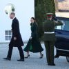 Kate Middleton et le prince William à la résidence présidentielle à Dublin, en République d'Irlande, le 3 mars 2020.