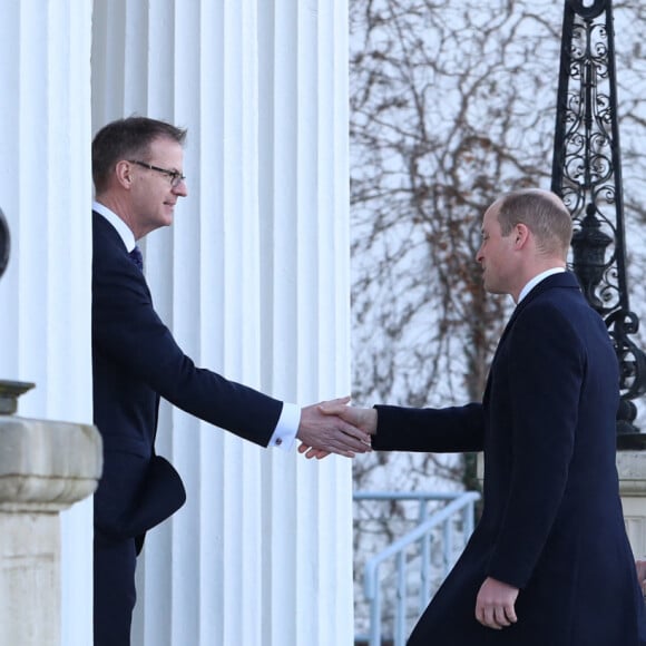 Kate Middleton et le prince William à la résidence présidentielle à Dublin, en République d'Irlande, le 3 mars 2020.