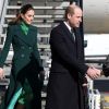 Kate Middleton et le prince William arrivent à Dublin, en République d'Irlande, le 3 mars 2020.