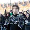 Cody Fern - Arrivées au défilé Louis Vuitton collection prêt-à-porter Automne/Hiver 2020-2021 lors de la Fashion Week à Paris le 3 mars 2020. © Christophe Clovis - Veeren Ramsamy / Bestimage
