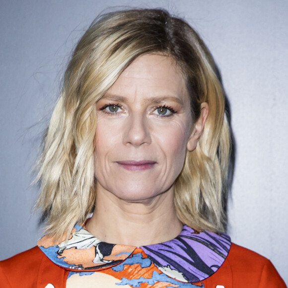 Marina Foïs au photocall du défilé Louis Vuitton collection prêt-à-porter Automne/Hiver 2020-2021 lors de la Fashion Week à Paris le 3 mars 2020. © Olivier Borde / Bestimage