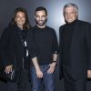 Katia et Sidney Toledano et et Nicolas Ghesquière - Greetings - Défilé Louis Vuitton collection prêt-à-porter Automne/Hiver 2020-2021 lors de la Fashion Week à Paris le 3 mars 2020. © Olivier Borde / Bestimage