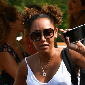 Mel B - Les célébrités arrivent au Lido pendant la 76e édition de la Mostra de Venise, le 29 août 2019.