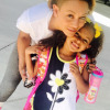 Mel B et sa fille Madison (6 ans) sur une photo publiée sur Instagram le 1er septembre 2017.