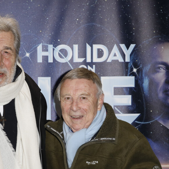 Exclusif - Jean-Pierre Castaldi, Pierre Fulla - People au photocall du nouveau spectacle Holiday on Ice "Supernova" au Dôme de Paris - Palais des Sports le 27 février 2020. © Marc-Ausset Lacroix/Bestimage