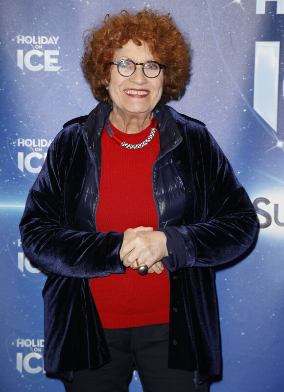 Exclusif - Andréa Ferréol - People au photocall du nouveau spectacle Holiday on Ice "Supernova" au Dôme de Paris - Palais des Sports le 27 février 2020. © Marc-Ausset Lacroix/Bestimage