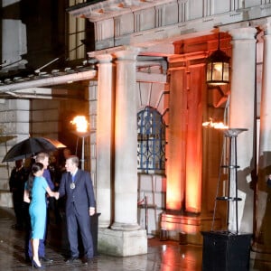 Le prince Harry, duc de Sussex, et Meghan Markle, duchesse de Sussex, arrivent à la cérémonie des Endeavour Fund Awards à Londres le 5 mars 2020.