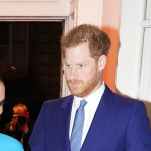 Le prince Harry et Meghan Markle arrivent à la cérémonie des Endeavour Fund Awards à Londres le 5 mars 2020.