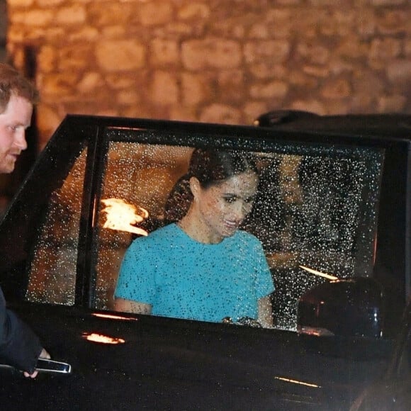 Le prince Harry, duc de Sussex, et Meghan Markle, duchesse de Sussex à la cérémonie des Endeavour Fund Awards au Mansion House à Londres, Royaume Uni, le 5 mars 2020.