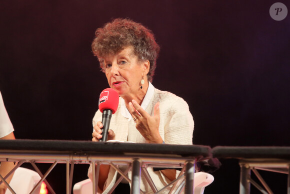 Laurence Bloch, directrice de France Inter - Conférence de presse de rentrée de Radio France à la Maison de la Radio à Paris le 31 août 2016. © CVS / Bestimage
