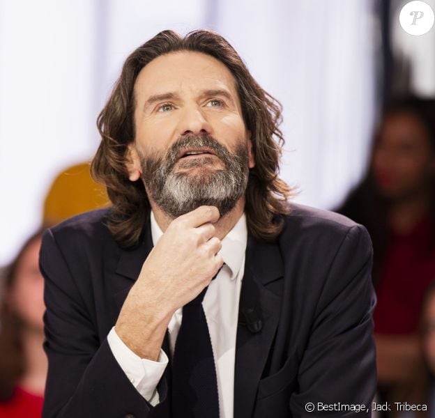 Exclusif - Frédéric Beigbeder - Enregistrement de l'émission "Clique" présentée par M. Achour sur Canal Plus à Paris, le 20 janvier 2020. © Jack Tribeca/Bestimage