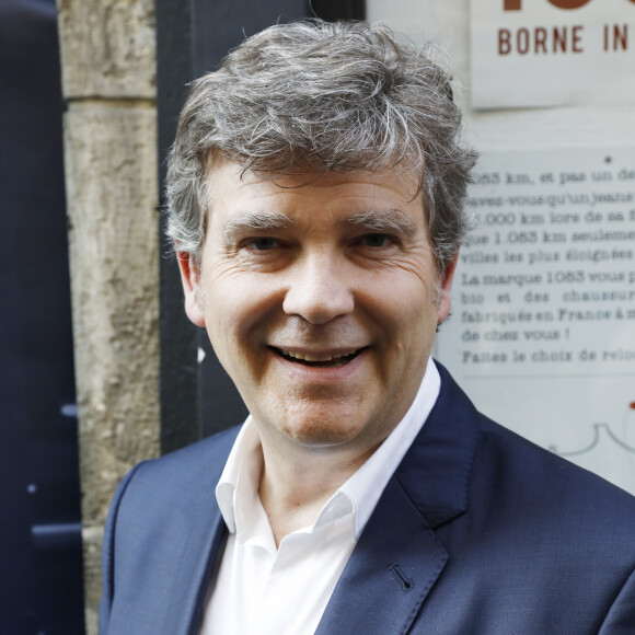 Arnaud Montebourg à l'inauguration de la rue Made in France, rue Verbois à Paris le 15 mai 2018. © Marc Ausset-Lacroix/Bestimage