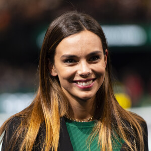 Marine Lorphelin (Miss France 2013) assiste au match "Rafael Nadal - Adrian Mannarino (7/5-6/4)" lors du tournoi Rolex Paris Masters 2019, le 30 octobre 2019. © Perusseau-Veeren/Bestimage