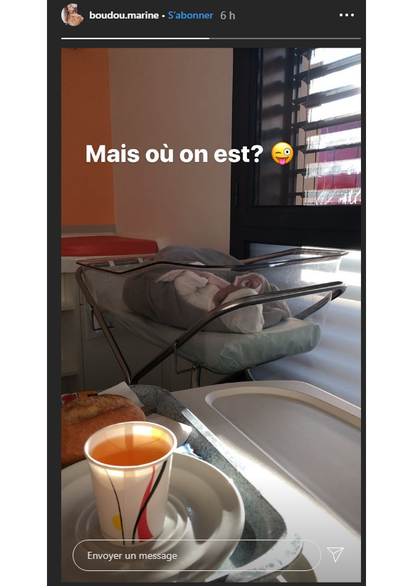 Marine Boudou a accouché de son premier enfant - Instagram, 9 mars 2020
