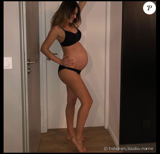Marine Boudou enceinte de son premier enfant, pose sur Instagram - 2020