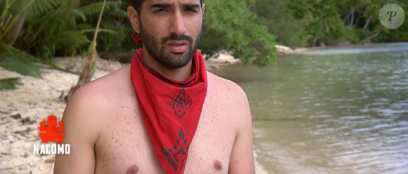 Ahmad dans "Koh-Lanta, l'île des héros" vendredi 13 mars 2020 sur TF1.