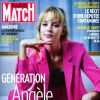 Angèle en couverture du magazine "Paris Match". Le 12 mars 2020.