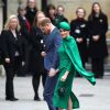 Le prince Harry et Meghan Markle lors de la cérémonie du Commonwealth Day en l'abbaye de Westminster à Londres, le 9 mars 2020.