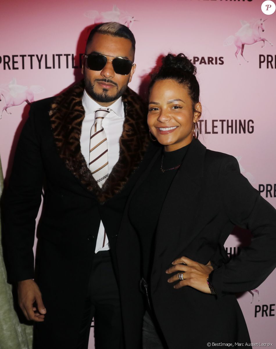 Exclusif - Umar Kamani et Christina Milian lors de l'ouverture du tout