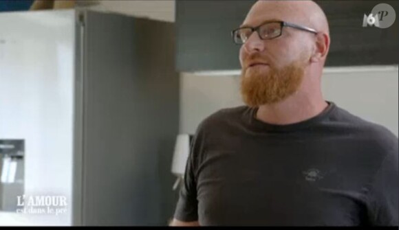 Jérôme de "L'amour est dans le pré" lors du tournage de son portrait, diffusé lundi 16 mars 2020, sur M6
