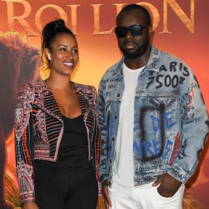 Maitre Gims et sa femme Demdem Djuna - Projection exceptionnelle du nouveau Disney "Le Roi Lion" au Grand Rex à Paris le 11 juillet 2019. © Coadic Guirec/Bestimage