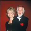 Kenny Rogers et sa femme Marianne Gordon en 1993