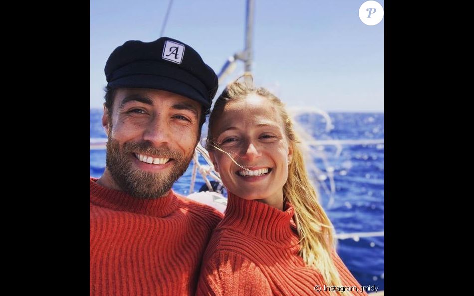 James Middleton publie pour la première fois une photo avec sa compagne  Alizee Thevenet sur Instagram le 7 mai 2019. 