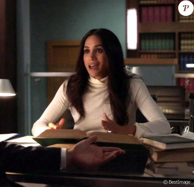 Meghan Markle dans la série "Suits", épisode diffusé le 29 mars 2018.