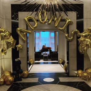 Drake fête l'anniversaire de son fils Adonis à son domicile, à Toronto. Octobre 2019.
