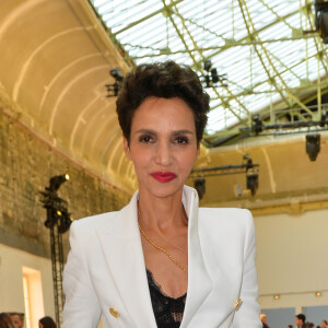 Farida Khelfa assiste au défilé de mode Haute-Couture printemps-été 2020 Alexandre Vauthier à Paris. Le 21 janvier 2020 © Veeren - Christophe Clovis / Bestimage