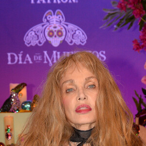 Arielle Dombasle à la soirée "Dia De Muertos" organisée par la marque Téquila Patron dans le but de faire découvrir le rituel de Dia de Muertos (le jour de smorts), célébration mexicaine inscrite au patrimoine culturel immatériel de l'humanité de l'UNESCO le 1er novembre 2019. © Ramsamy Veeren/Bestimage