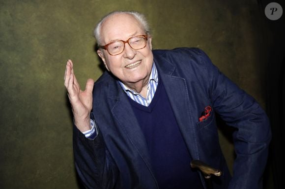 L'ancien leader du front national est mort ce mardi 7 janvier 2024
Exclusif - Rendez-vous avec Jean-Marie Le Pen à Paris le 24 octobre 2019. © Cédric Perrin/Bestimage