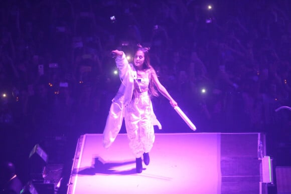 Ariana Grande en concert au Jeunesse Arena à Rio de Janeiro au Brésil, le 29 juin 2017.
